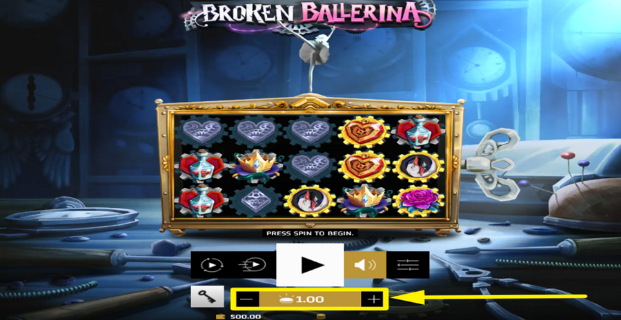 Broken Ballerina Adjust Bet