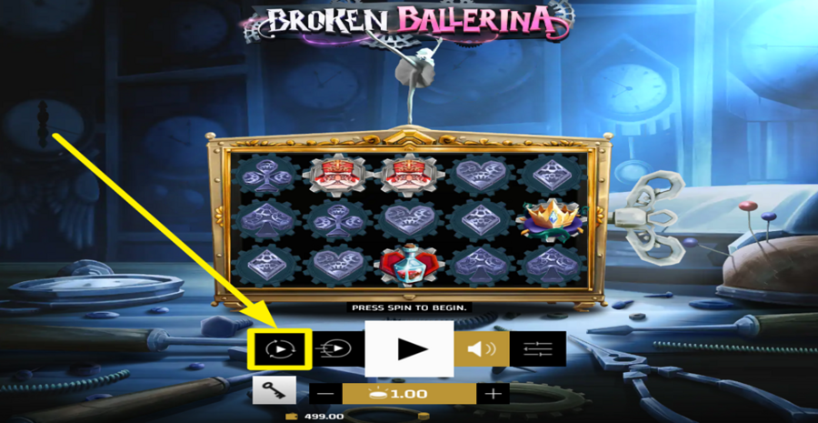 Broken Ballerina Autoplay
