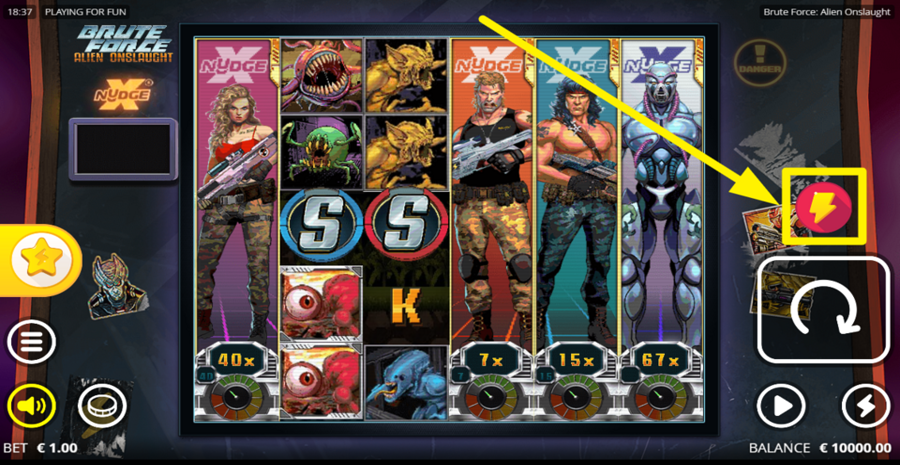 Brute Force Alien Onslaught Buy Bonus