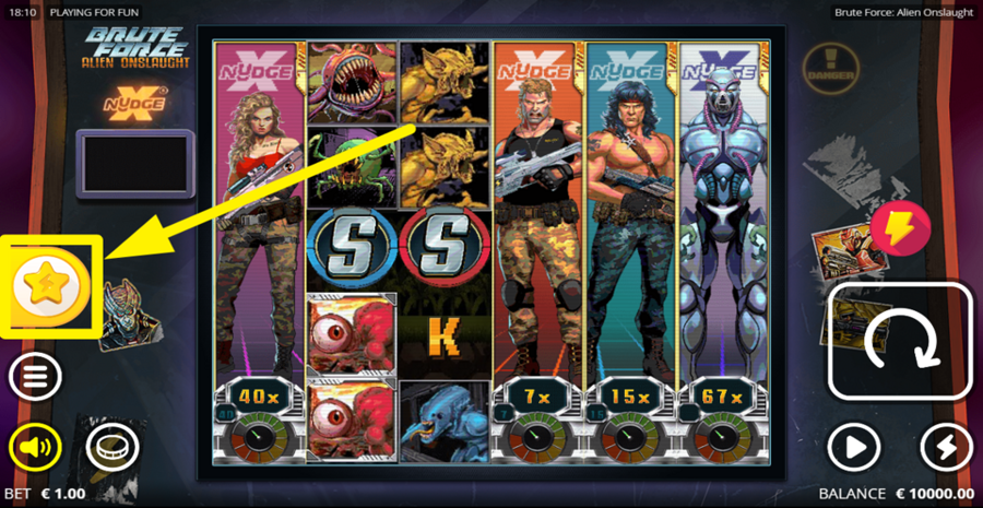 Brute Force Alien Onslaught Check Promotions