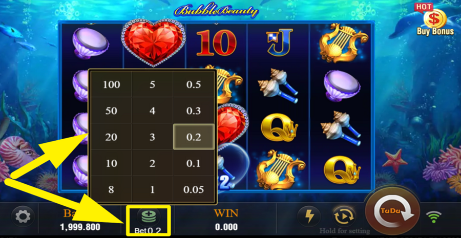 Bubble Beauty Adjust Bet