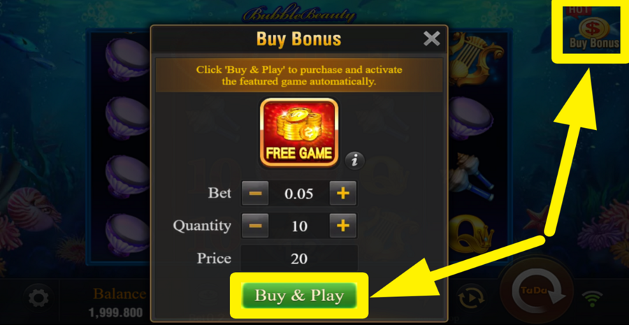 Bubble Beauty Buy Bonus