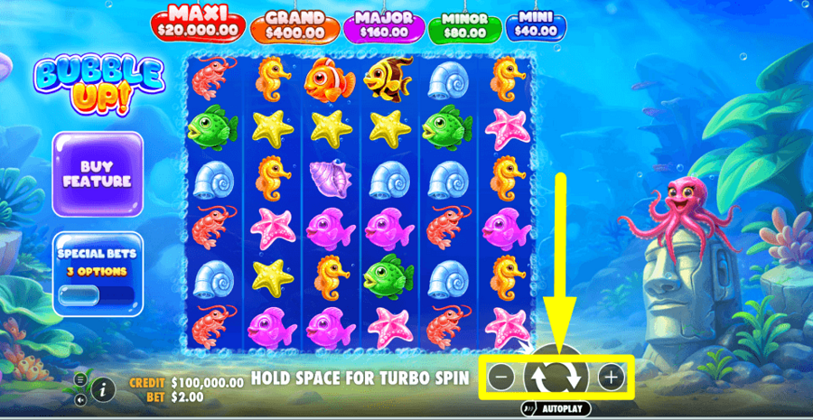 Bubble Up Bet Value