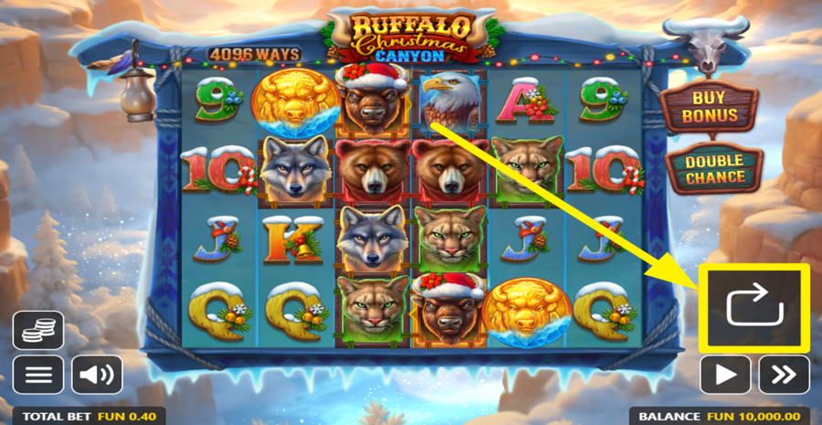Buffalo Christmas Canyon Spin