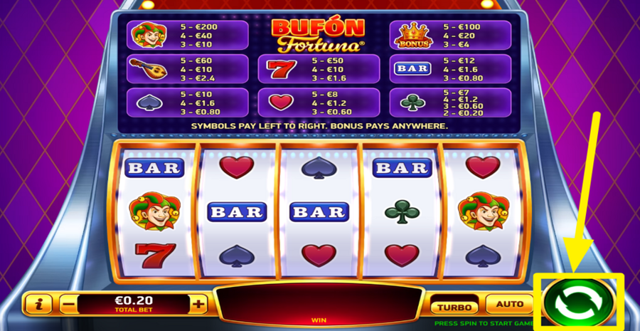 Bufon Fortuna Spin
