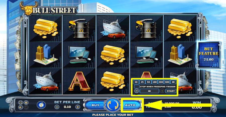 Bull Street Autoplay Feature