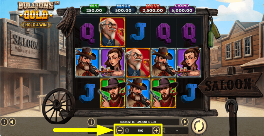 Bullions Of Gold Bet Value