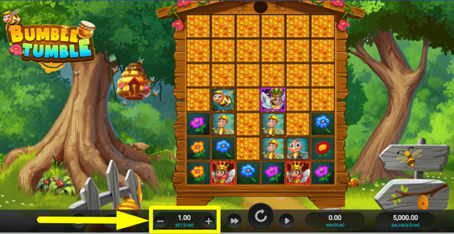 Bumble Tumble Bet Value