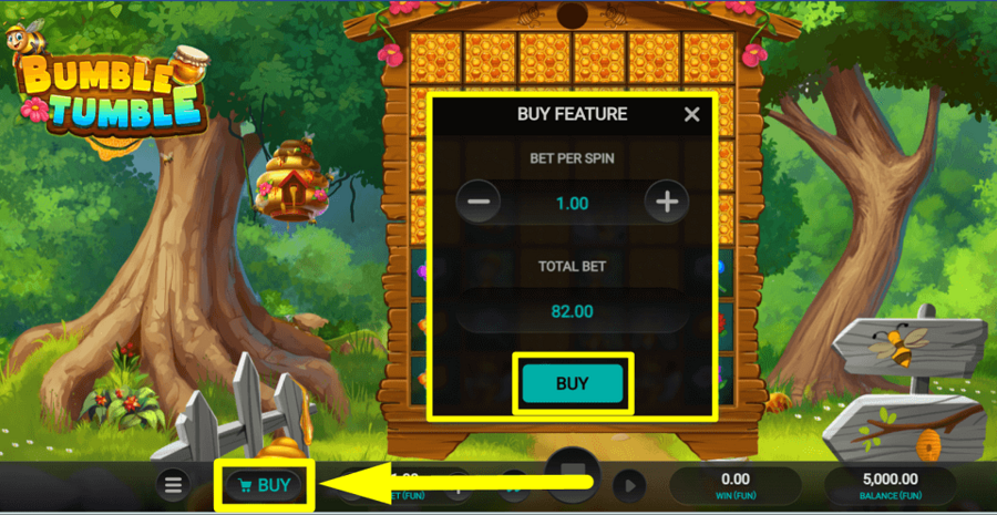 Bumble Tumble Buy Feature