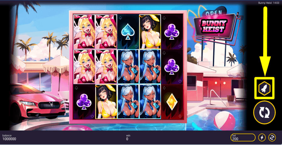Bunny Heist Buy Feature