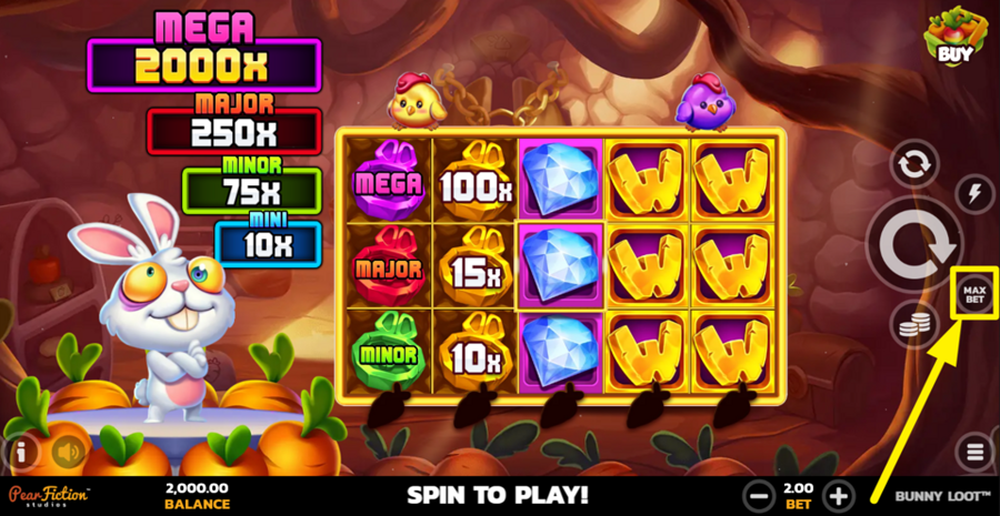 Bunny Loot Max Bet