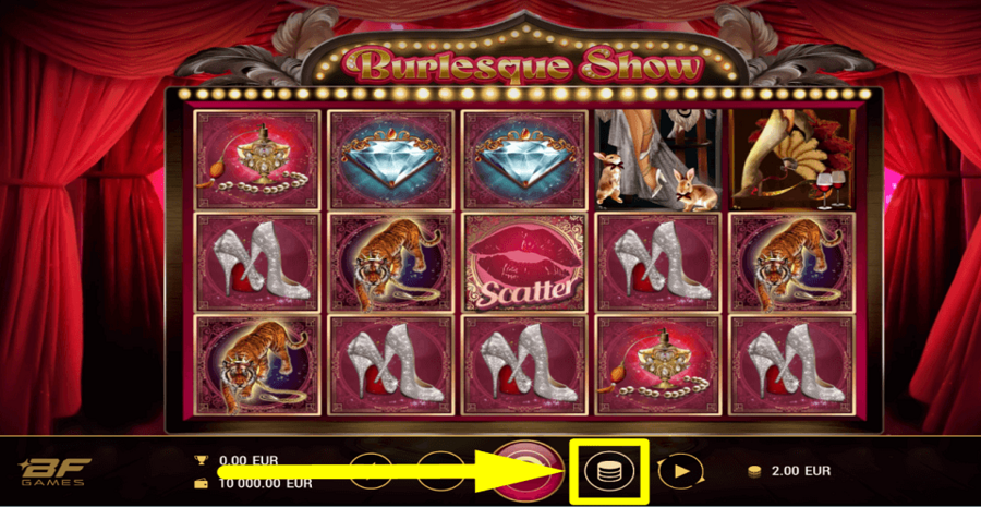 Burlesque Show Bet Value