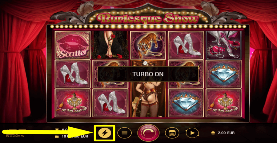 Burlesque Show Turbo Feature