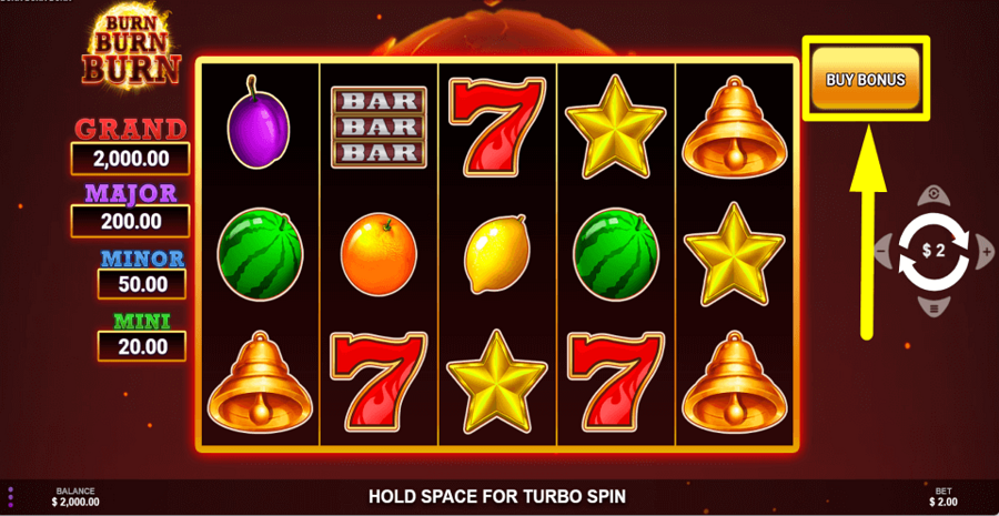 Burn Burn Burn Buy Feature