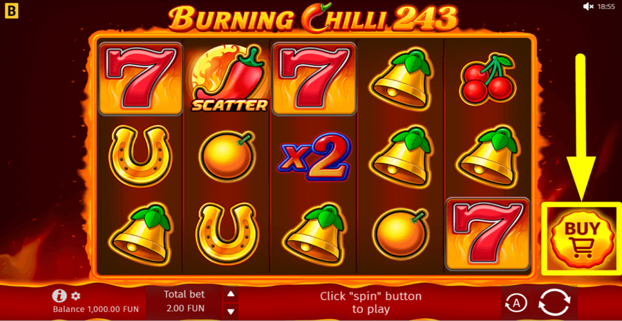 Burning Chilli 243 Buy Feature