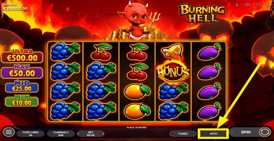 Burning Hell Autoplay