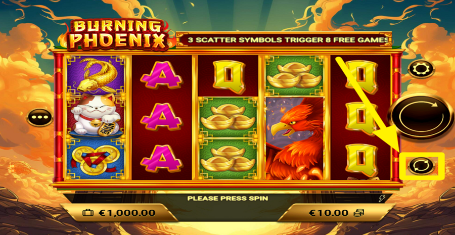 Burning Phoenix Autoplay