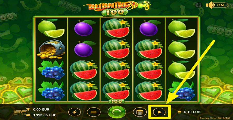 Burning Slots 100 Autoplay