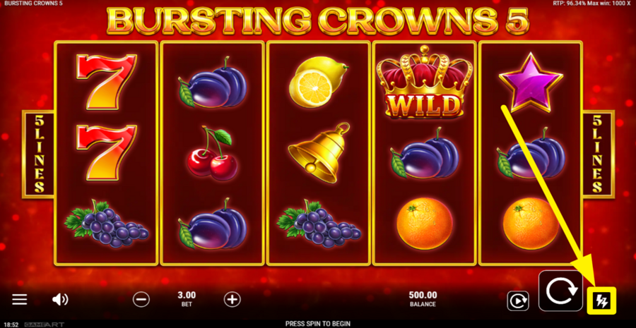 Bursting Crowns 5 Turbo
