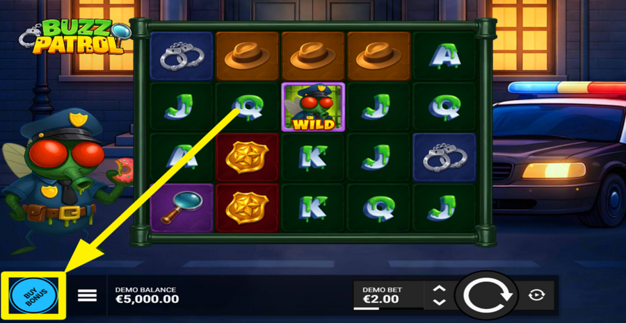 Buzz Patrol Buy Bonus