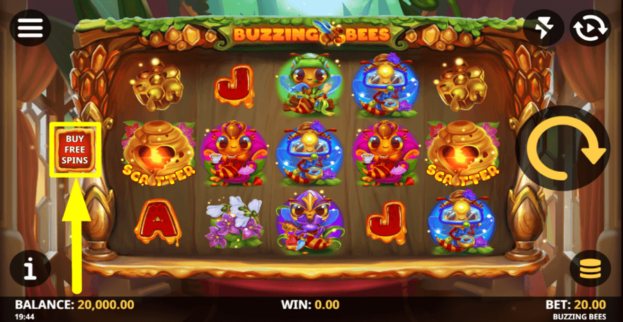Buzzing Bees Buy Feature
