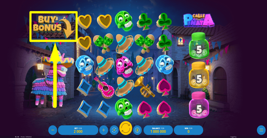 Calle Pinata Buy Feature