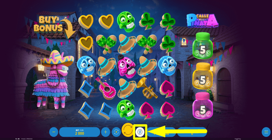 Calle Pinata Turbo Feature