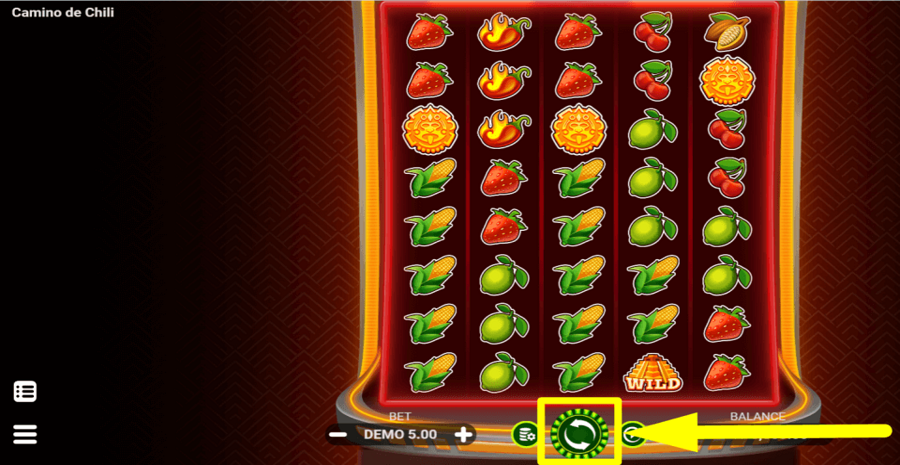 Camino De Chili Spin Button