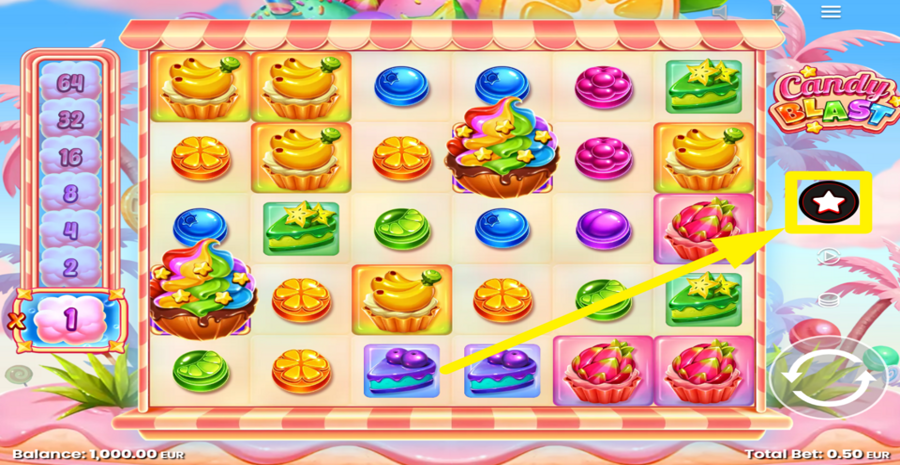 Candy Blast Buy Bonus