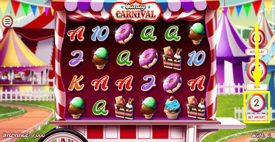 Candy Carnival Bet Value