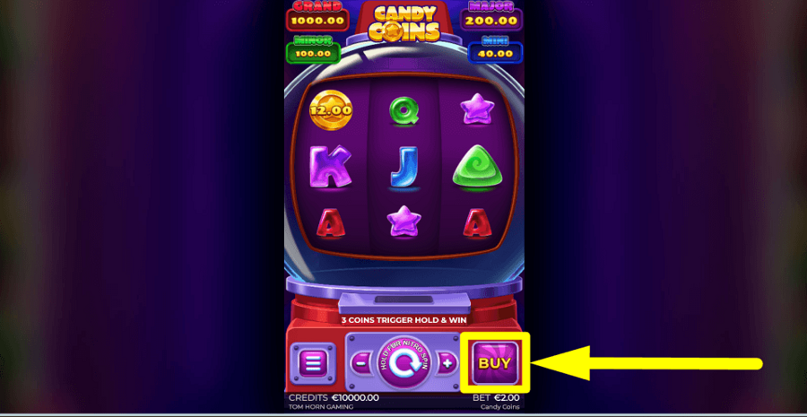 Candy Coins Buy Feature