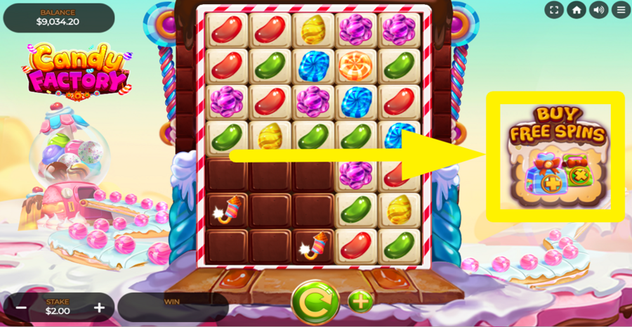 Candy Factory Buy Bonus