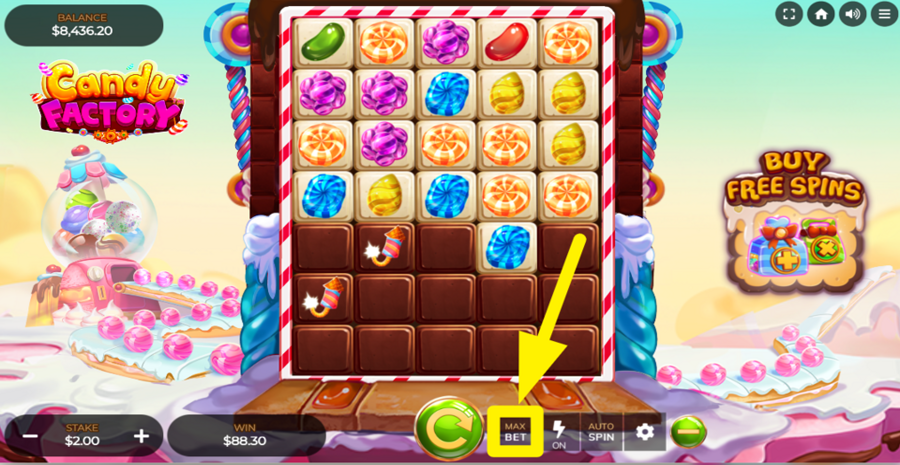 Candy Factory Max Bet