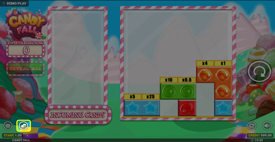 Candy Fall Bet Select