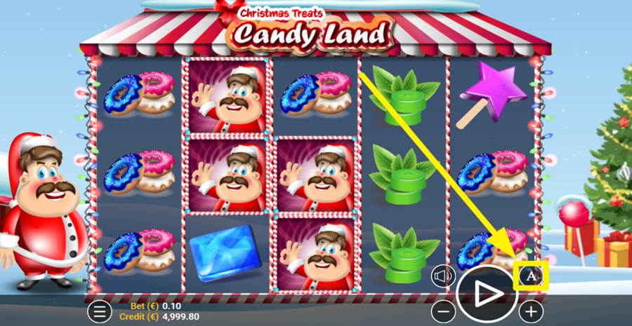 Candy Land Christmas Treats Autoplay