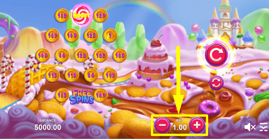 Candy Strike Bet Value