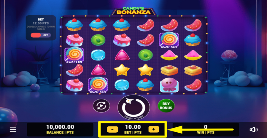 Candys Bonanza Adjust Bet