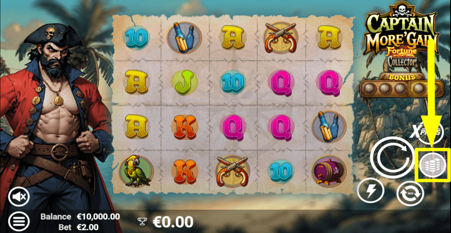 Captain Moregain Bet Value