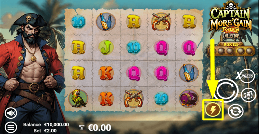 Captain Moregain Turbo Feature