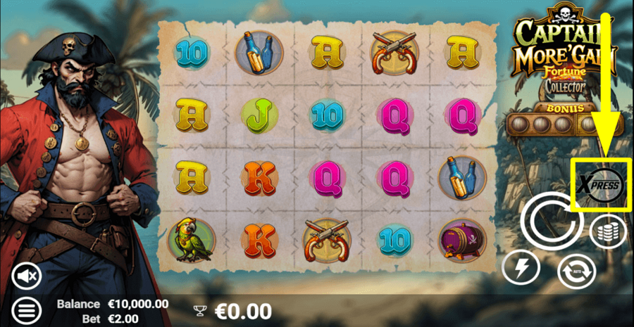 Captain Moregain Xpress Feature