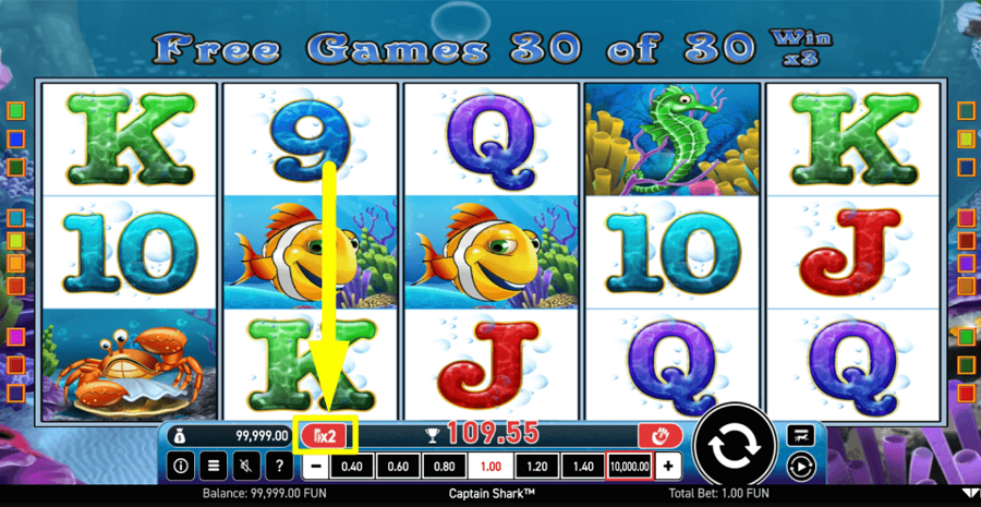 Captain Shark Gamble Feature