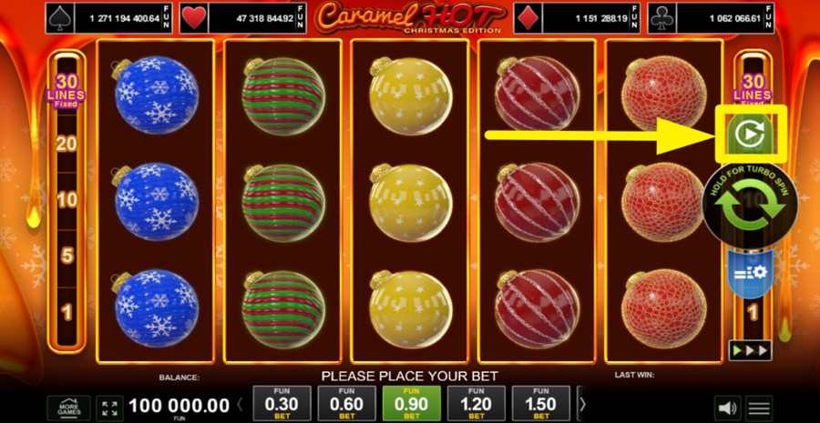 Caramel Hot Christmas Edition Autoplay