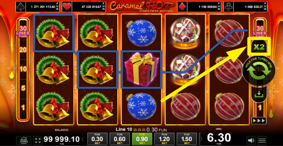 Caramel Hot Christmas Edition Gamble