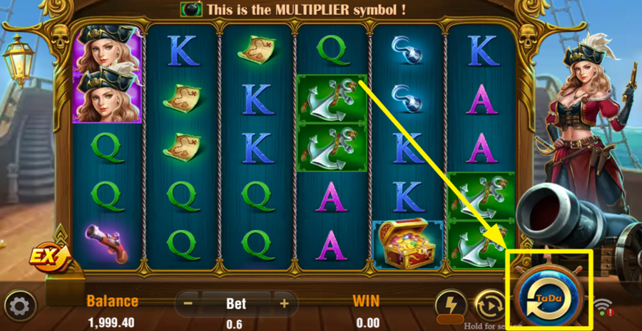 Caribbean Queen Spin