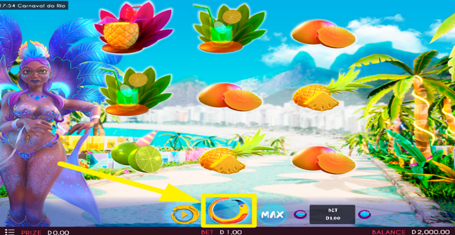 Carnaval Do Rio Spin Button