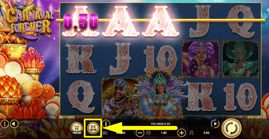 Carnaval Forever Double Up Feature