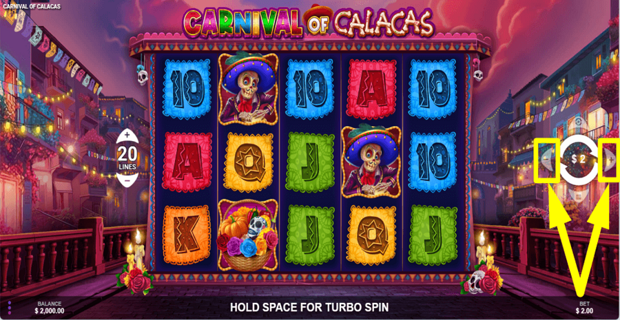 Carnival Of Calacas Bet Value