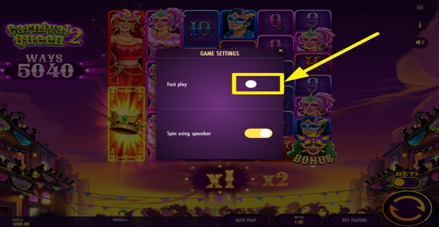 Carnival Queen 2 Turbo