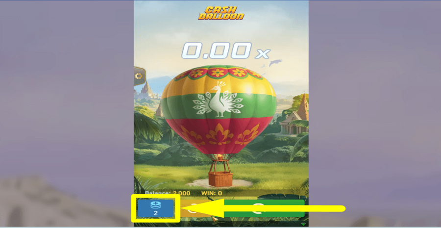 Cash Balloon Bet Value