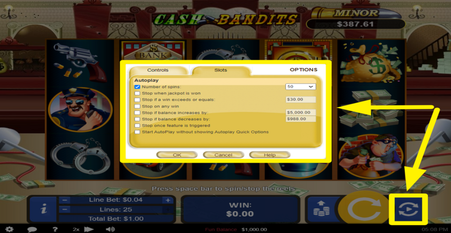 Cash Bandits Autoplay